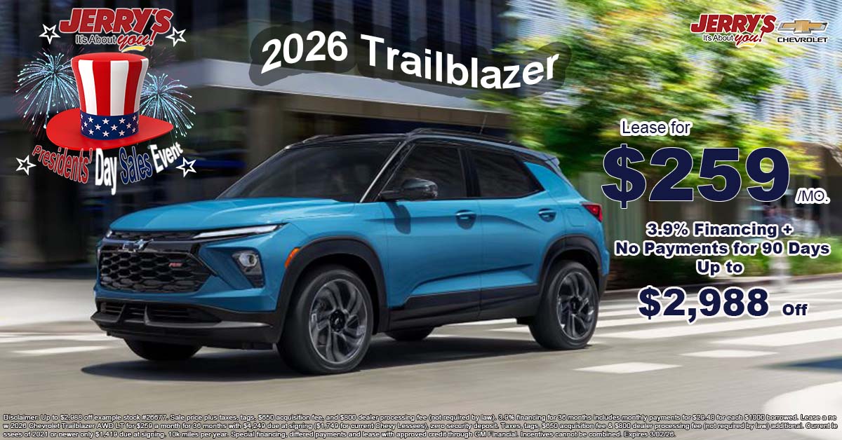 2026 Chevrolet Trailblazer