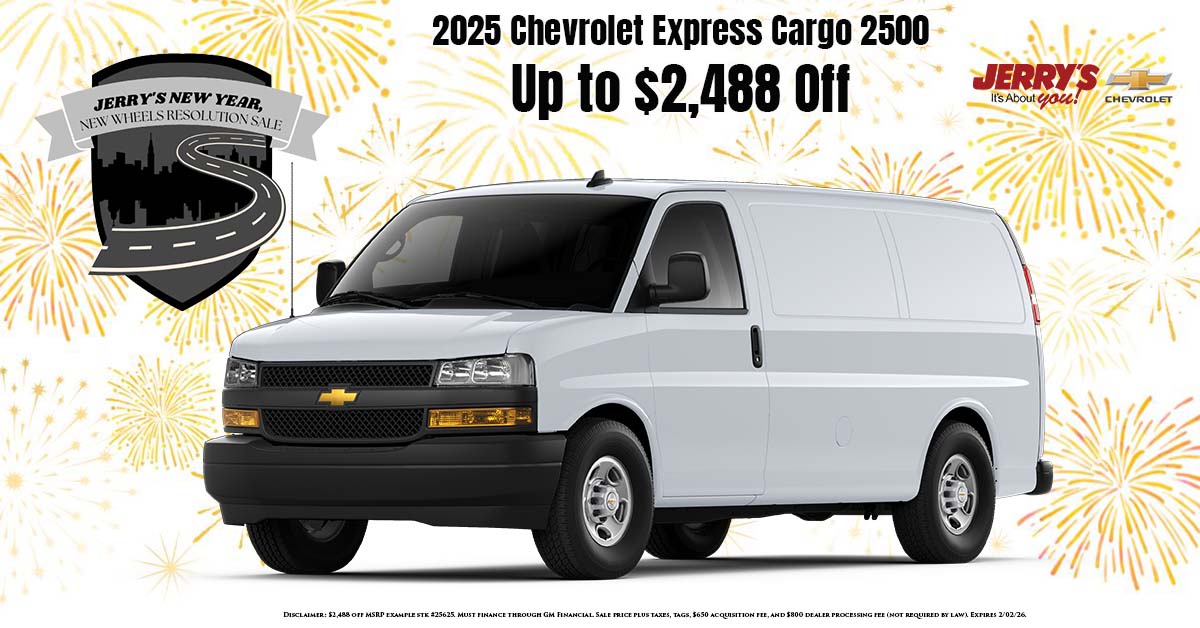 2025 Chevrolet Express Cargo 2500