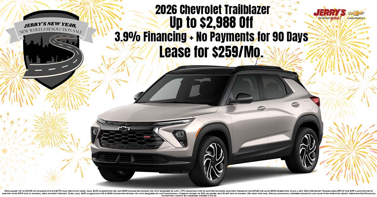 2026 Chevrolet Trailblazer