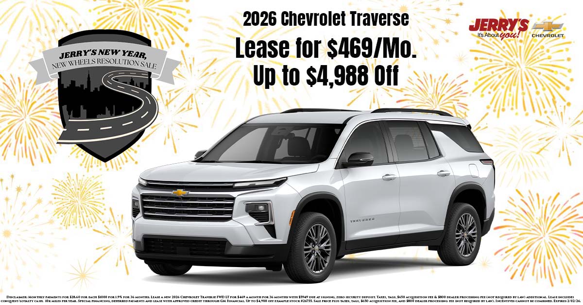 2026 Chevrolet Traverse