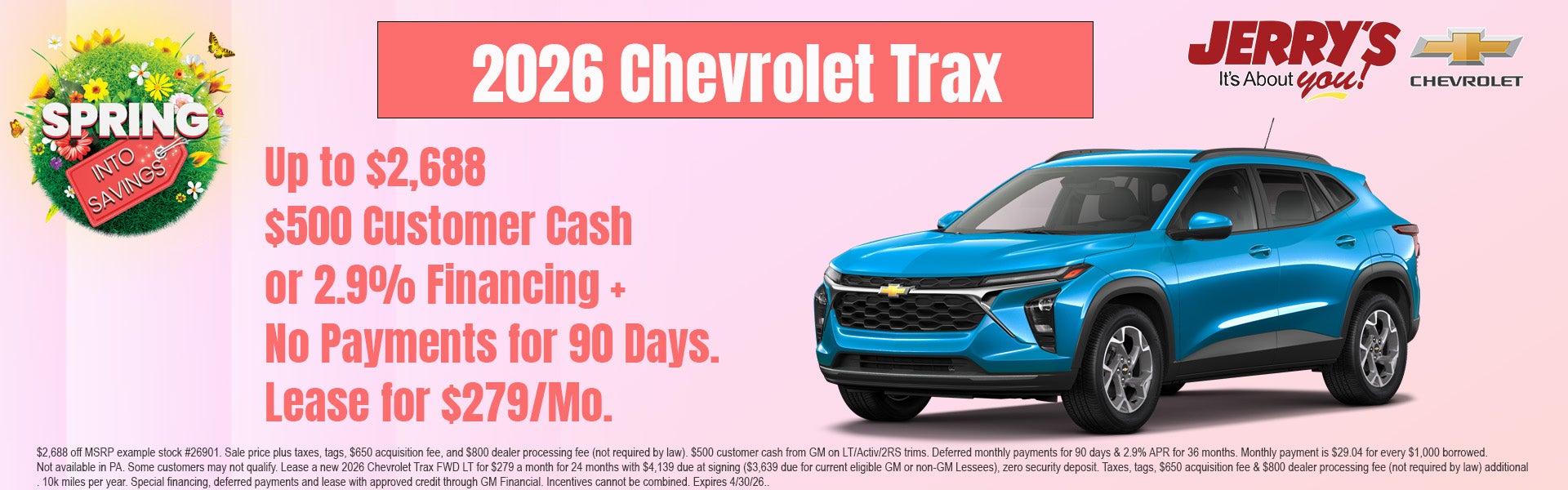 2026 Chevy Trax Baltimore
