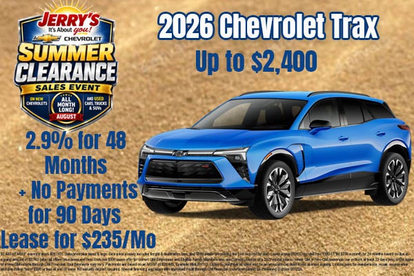 2026 Chevrolet Trax Baltimore