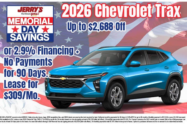 2026 Chevy Trax Baltimore